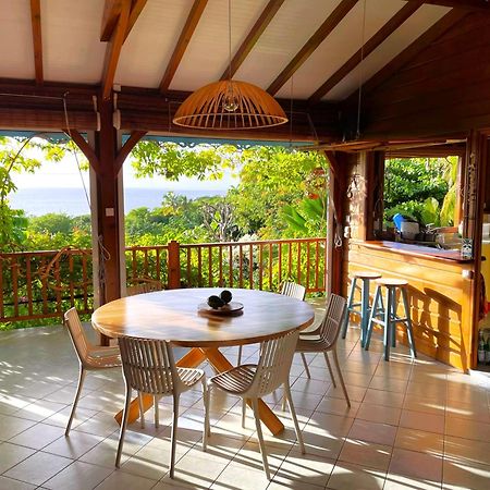 Villa Nature Caraibe Lodge, Vue Mer, Piscine Privee Deshaies Bagian luar foto