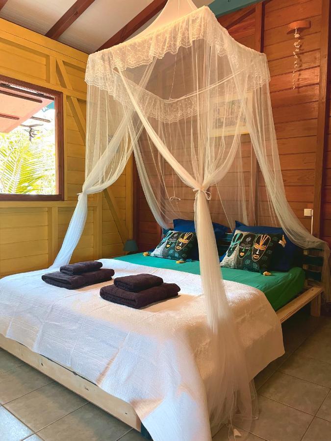 Villa Nature Caraibe Lodge, Vue Mer, Piscine Privee Deshaies Bagian luar foto