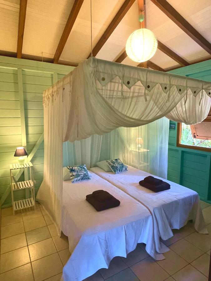 Villa Nature Caraibe Lodge, Vue Mer, Piscine Privee Deshaies Bagian luar foto
